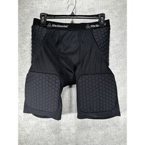 McDavid Padded Compression Sports Shorts Men's Black Size XL